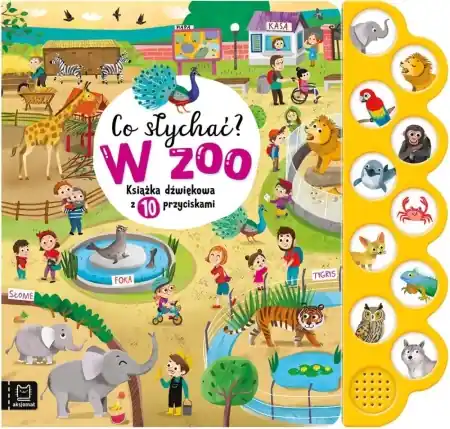 Co słychać? W zoo. 10 odgłosów - Agnieszka Bator Wybór klientów