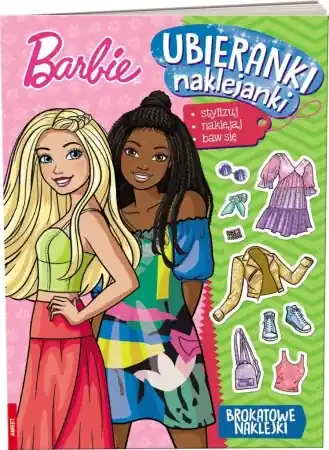 Barbie. Ubieranki, Naklejanki - praca zbiorowa Darmowy zwrot