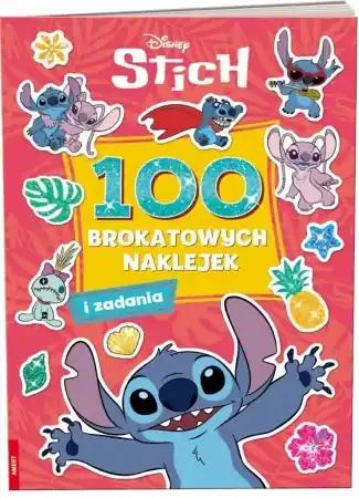 Nie przegap Stich. 100 brokatowych naklejek - praca zbiorowa