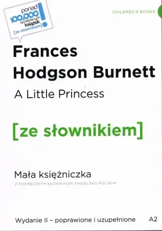 Dostępne od ręki A Little Princess / Mała księżniczka z podręcznym słownikiem angielsko-polskim Poziom A2 - Frances Burnett Hodgson