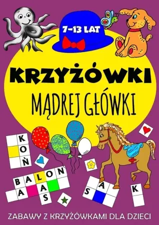 Sprawdź teraz Krzyżówki mądrej główki 7-13 lat - Agnieszka Wileńska