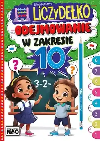 Hit cenowy Liczydełko. Odejmowanie w zakresie 10 - Elżbieta Dędza-mozol