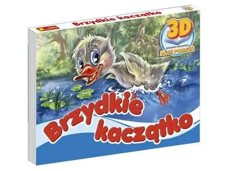 Ksiażeczka 3D Bajki Pokoleń: Brzydkie kaczątko Nie przegap
