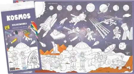 Do wyczerpania zapasów Kosmos. Kolorowanka. Format XL - praca zbiorowa