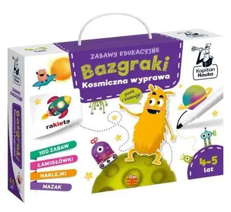 Kapitan Nauka. Bazgraki. Kosmiczna wyprawa - Bożena Dybowska, Anna Grabek, Danka Fukowska, Kat Nowy