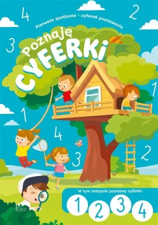 Popularny Poznaję cyferki i liczby 1,2,3,4 - praca zbiorowa
