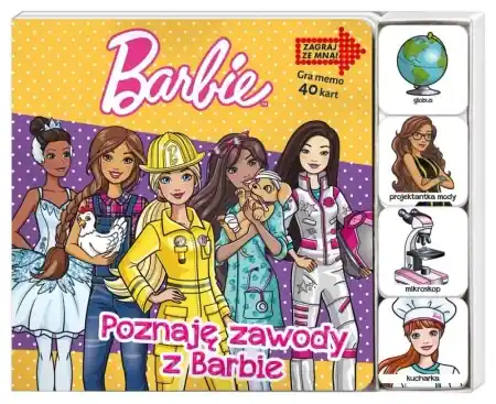 Nowość Barbie. Zagraj Ze Mną. Poznaję zawody z Barbie - opracowanie zbiorowe