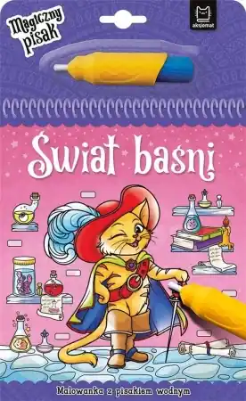 Świat baśni. Malowanka z pisakiem wodnym - Anna Podgórska Zamów dziś
