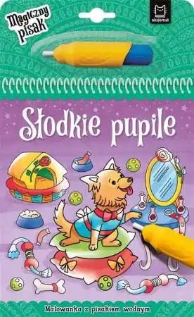 Słodkie pupile. Malowanka z pisakiem wodnym - Anna Podgórska Sprawdź teraz