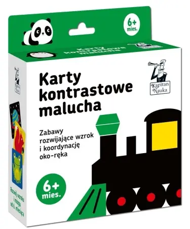 Bezpieczna płatność Kapitan Nauka. Karty kontrastowe malucha - Agata Matraś, Barbara Pakuła