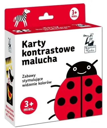 Tani Kapitan Nauka. Karty kontrastowe malucha - Barbara Pakuła, Agata Matraś