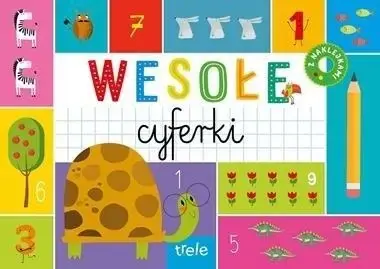 Wesołe cyferki. Blok z tekturą - praca zbiorowa Niska cena