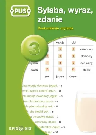 Ograniczona ilość Sylaba, wyraz, zdanie cz.3 - praca zbiorowa