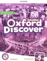 Bezpieczne zakupy Oxford Discover 2nd Edition 5 Workbook with Online Practice - June Schwartz