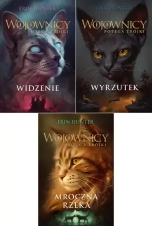 Szybka dostawa Wojownicy. Potęga Trójki. Tom 1-3, Erin Hunter - Erin Hunter