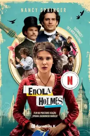 Enola Holmes T.1 Sprawa zaginionego...wyd. filmowe - Nancy Springer Bestseller