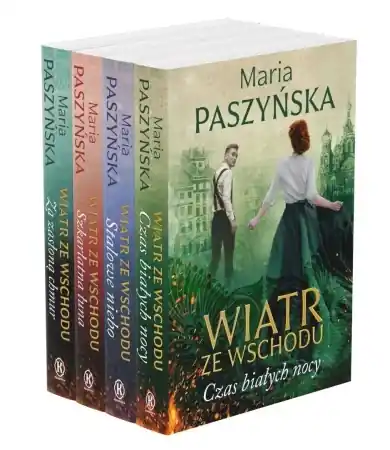 Pakiet: Wiatr ze wschodu T.1-4 - Maria Paszyńska Do wyczerpania zapasów