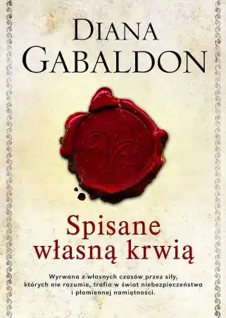 Taniej Obca T.8 Spisane własną krwią (barwione brzegi) - Diana Gabaldon