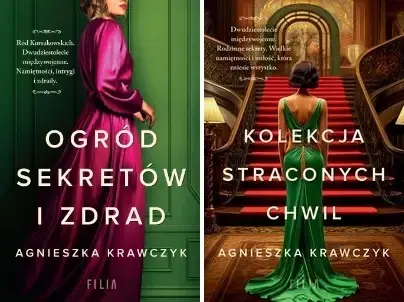 Ogród sekretów i zdrad + Kolekcja straconych chwil Agnieszka Krawczyk PAK - Agnieszka Krawczyk Hit sprzedaży