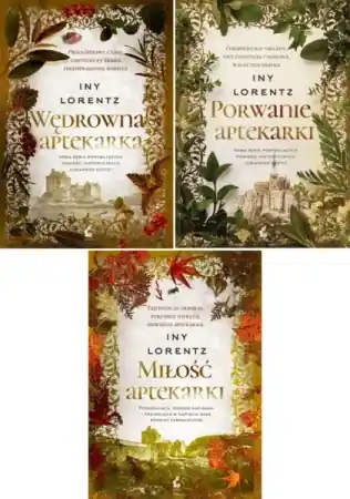 Ograniczona ilość Wędrowna apteka PAKIET 1-3 Lorentz Wędrowna aptekarka + Miłość +Porwanie - Lorentz Iny