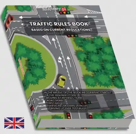 Oferta czasowa Książka do nauki zasad ruchu drogowego w.Angielska