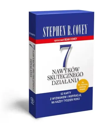 7 nawyków skutecznego działania - Stephen R. Covey, Sean Covey Obniżka ceny