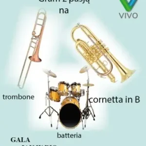 Gram z pasją na trombone cornetta in B batteria - Stanisław Zaskórski Rabat